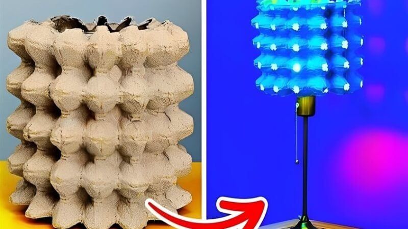cách làm lồng đèn Trung thu bằng đồ tái chế