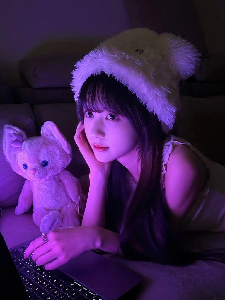 Ánh sáng tím chụp ảnh