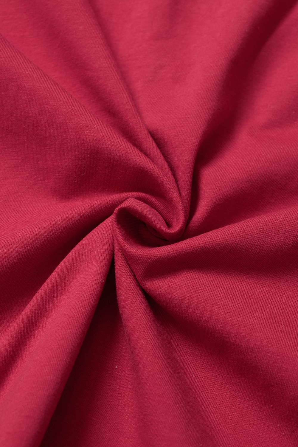 Áo cotton cổ tròn tay cộc dáng suông