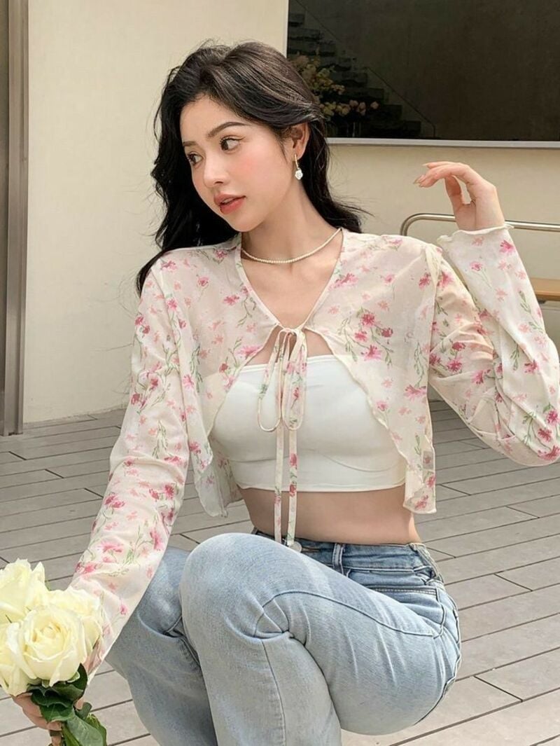 Áo croptop kiểu hàn quốc là gì?