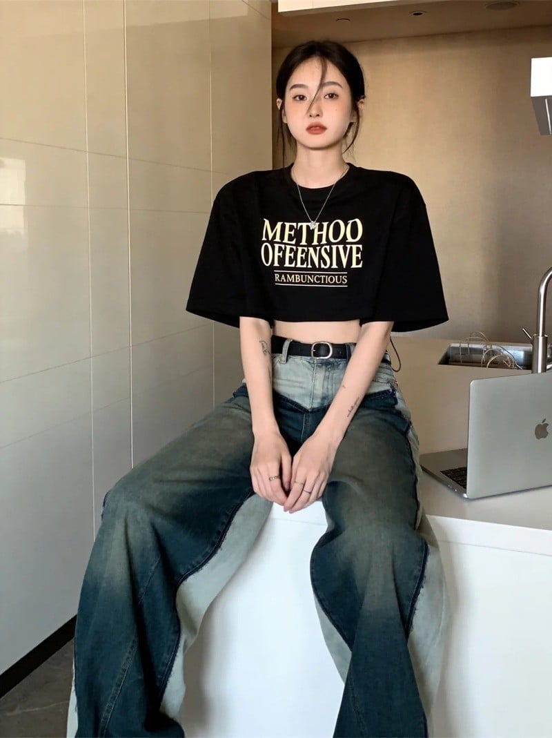 Áo croptop kiểu hàn quốc là gì?