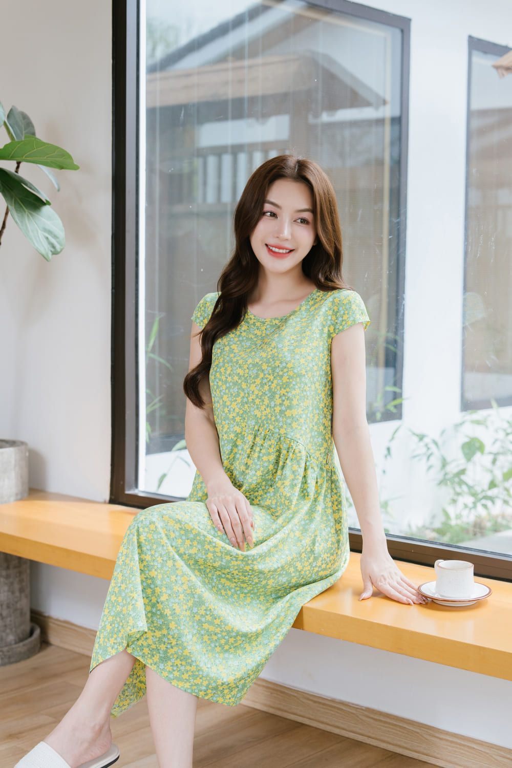 Những mẫu áo đầm suông đẹp cho chị em xúng xính ngày hè