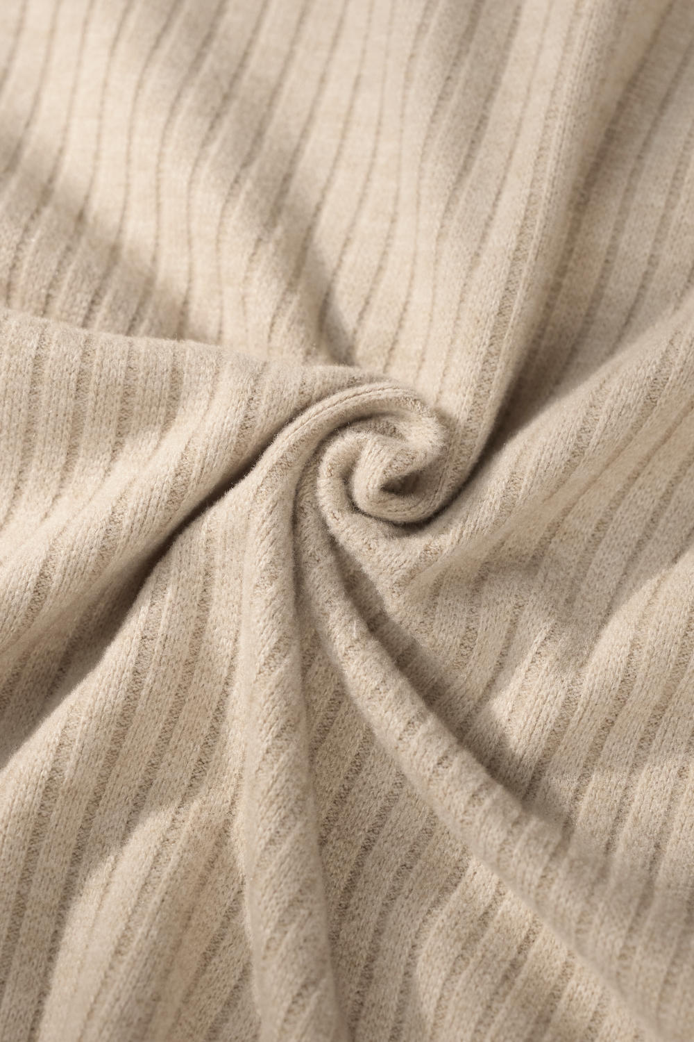 Áo nỉ tăm dài tay phối cổ đức giả 2 lớp phong cách Hàn Quốc