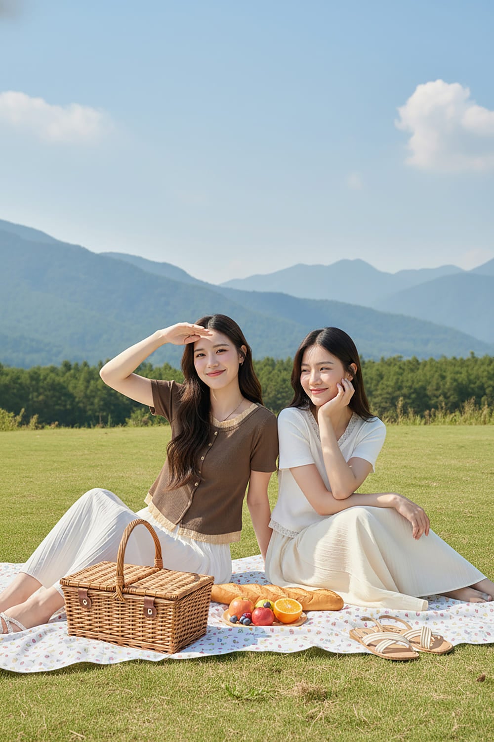 Áo tăm cotton tay cộc phối cổ tròn ren