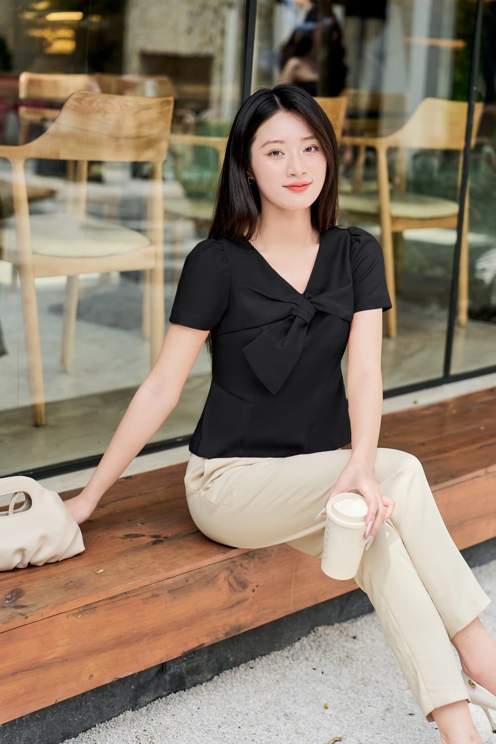 áo kiểu trung niên Hàn Quốc