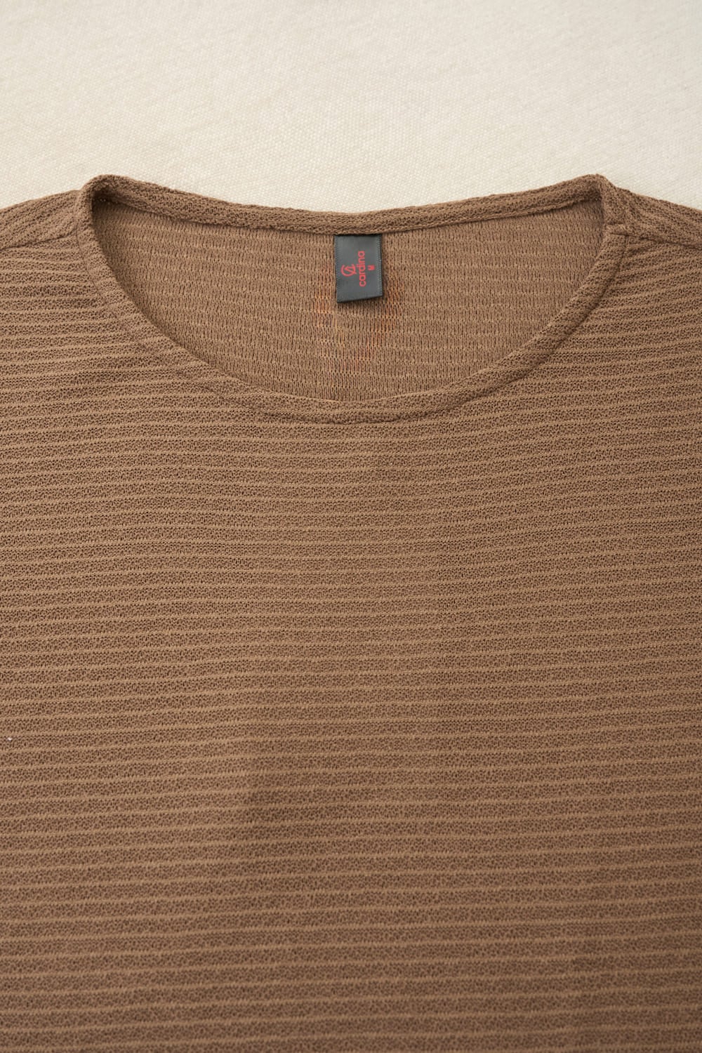 Áo kiểu nữ Cardina dòng thời trang vải len xốp dáng ôm dài tay phối ren gấu