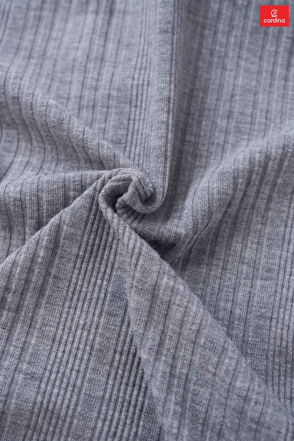 Áo len nữ Cardina tăm dài tay cổ sen phối viền