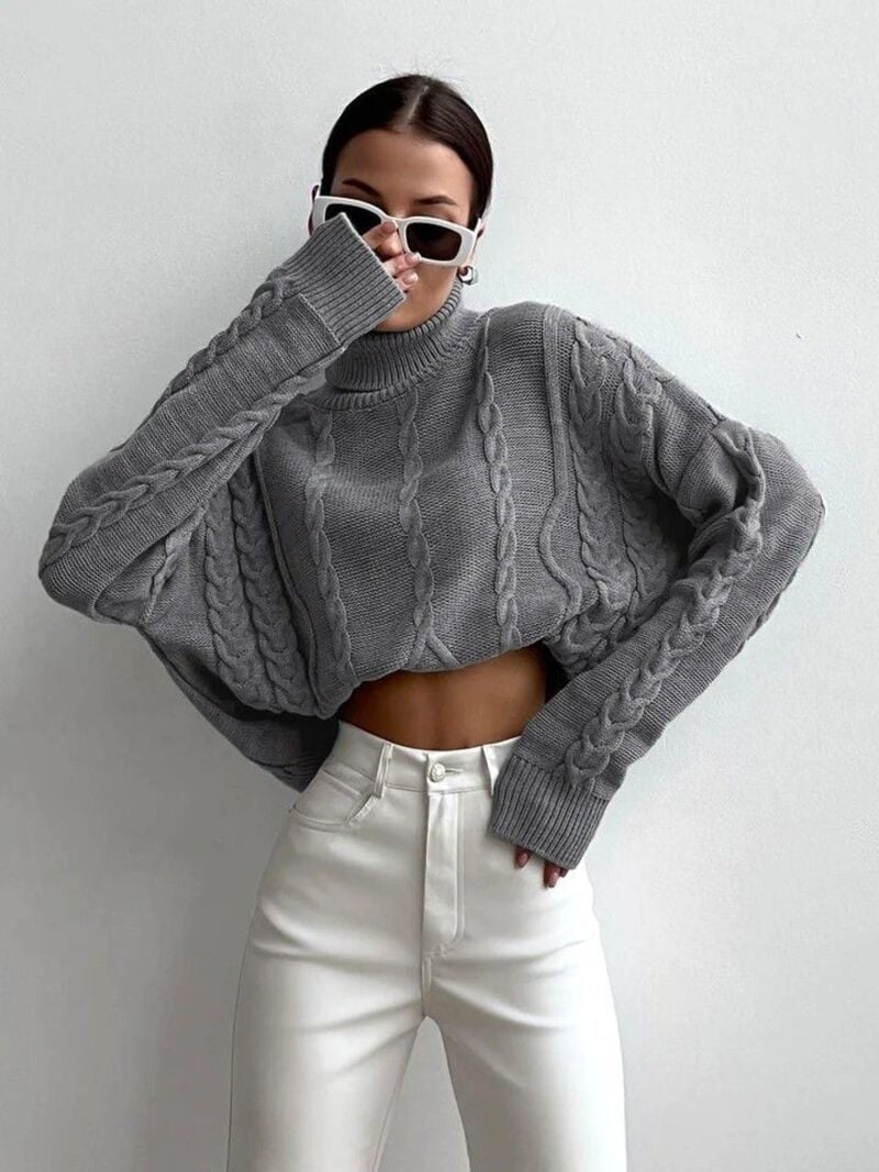 5 cách mix đồ chuẩn không cần chỉnh với áo len croptop
