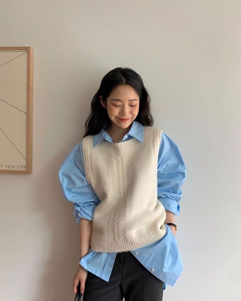áo len gile nữ