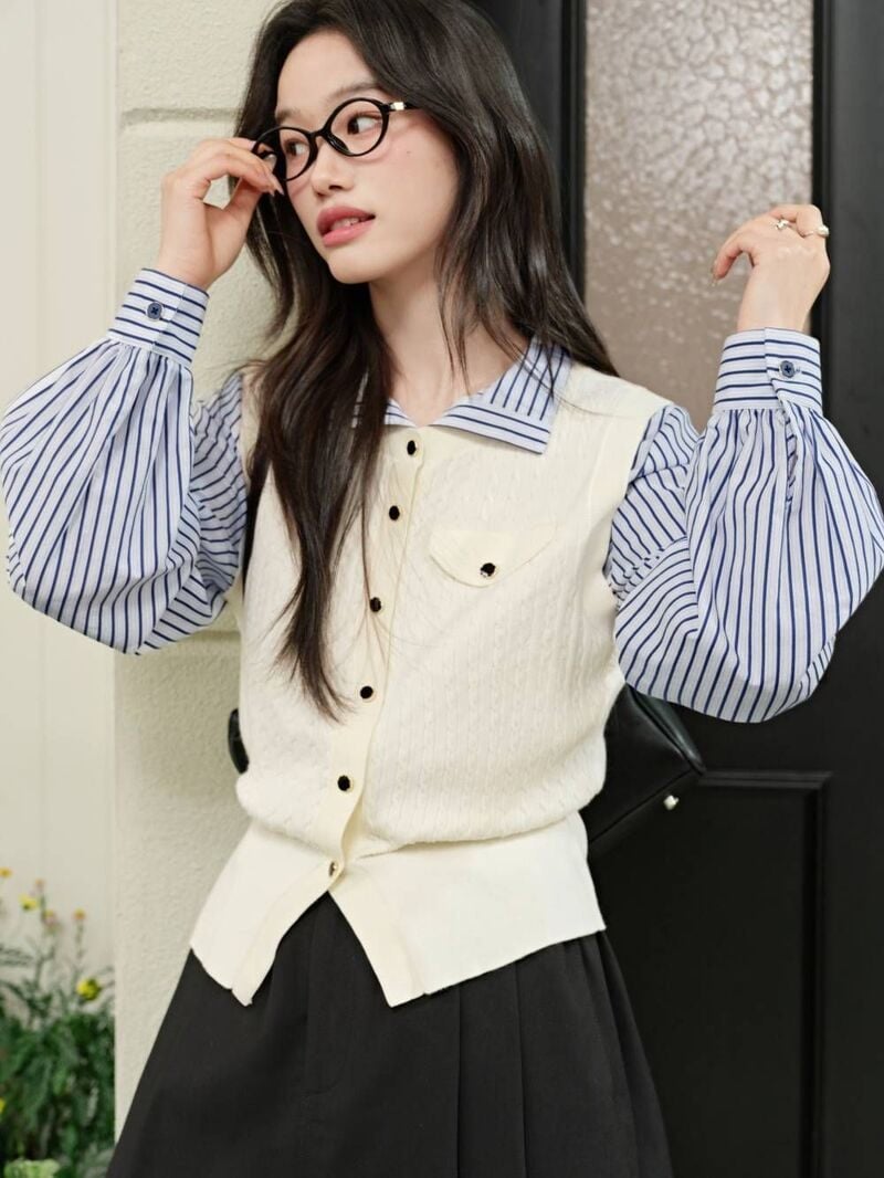 áo len gile nữ