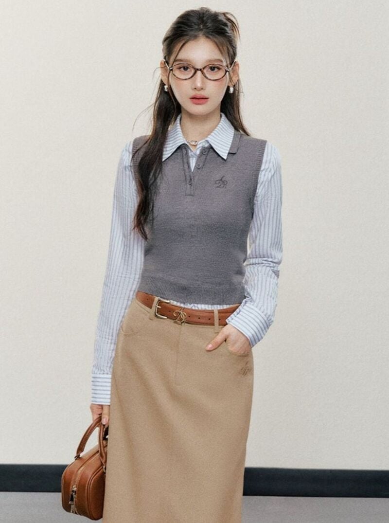 áo len gile nữ