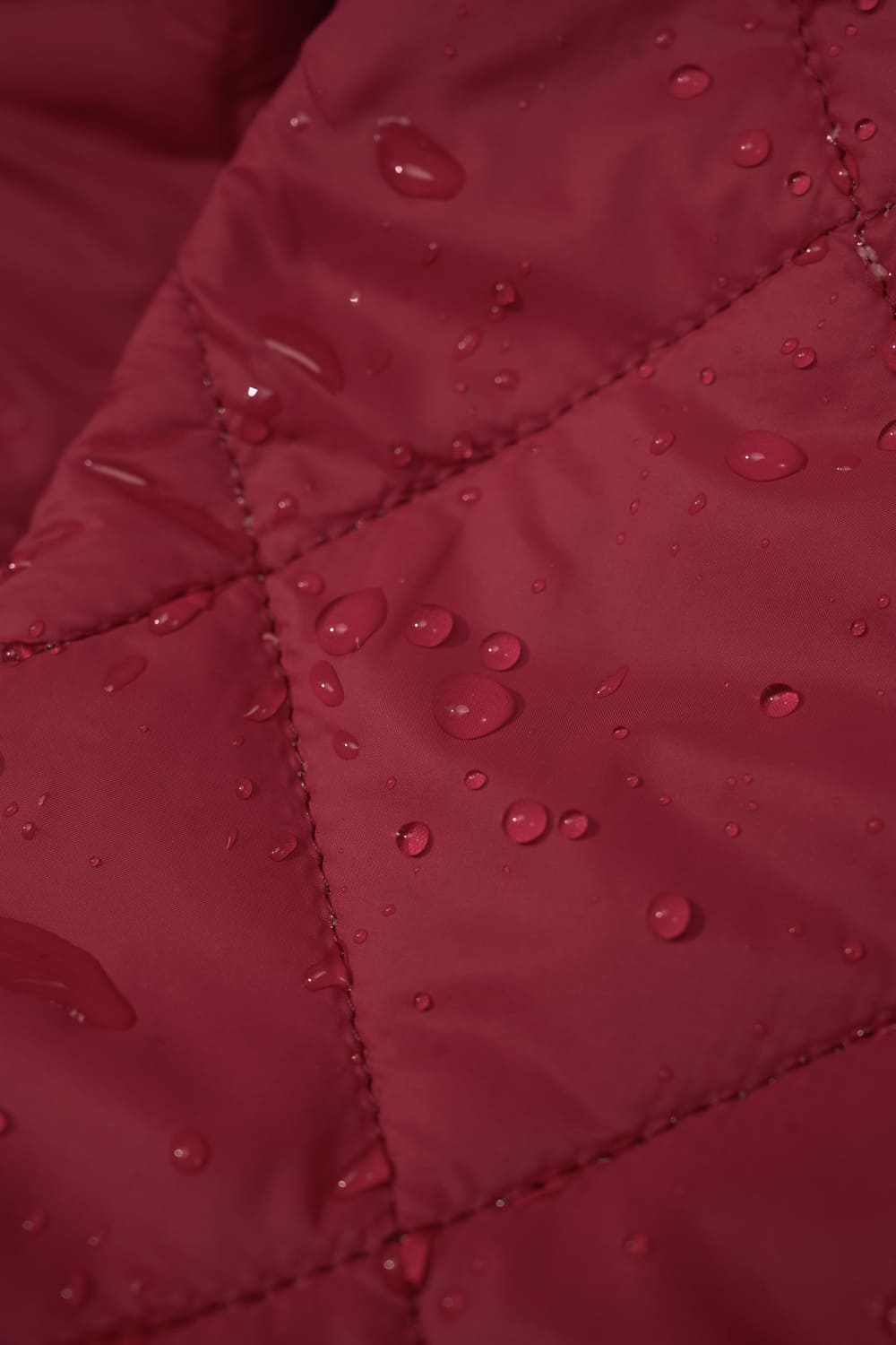 Áo phao nữ Cardina chần trám dáng ngắn có mũ