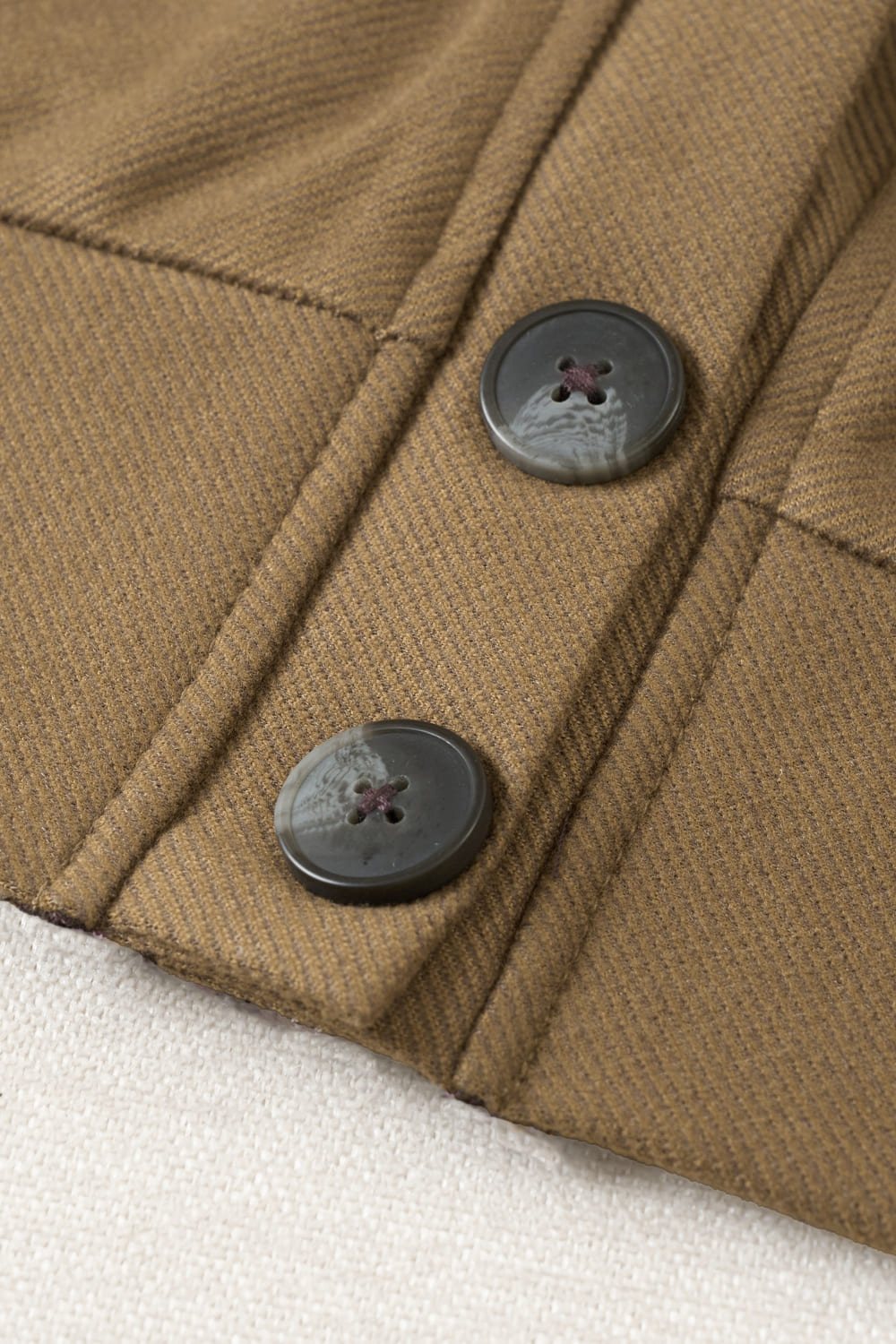 Áo nỉ dạ dài tay phối cổ sơ mi giả cardigan