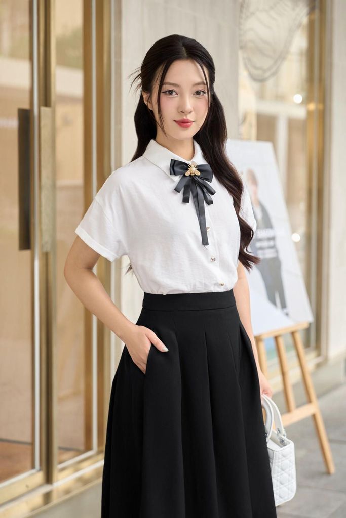 Áo sơ mi cổ Đức