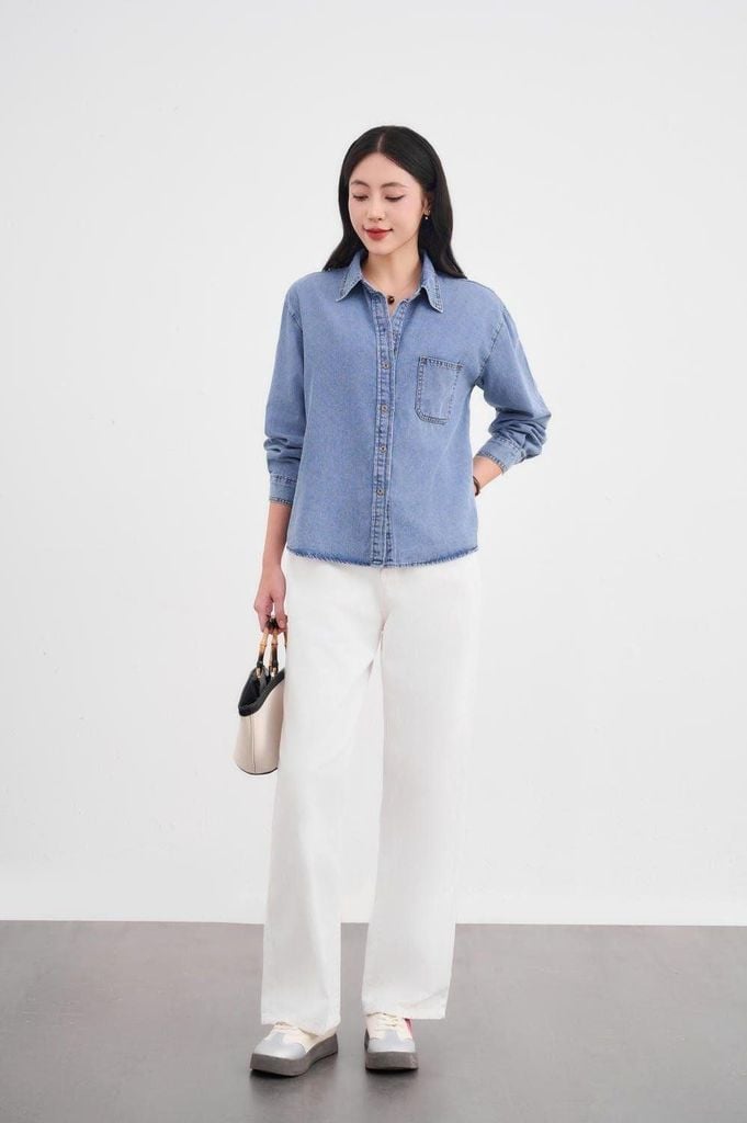 Áo sơ mi cổ đức