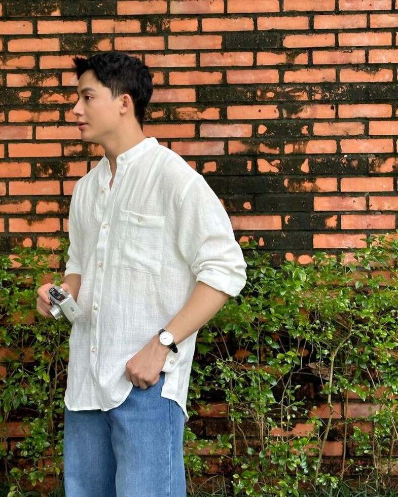 áo sơ mi không cổ