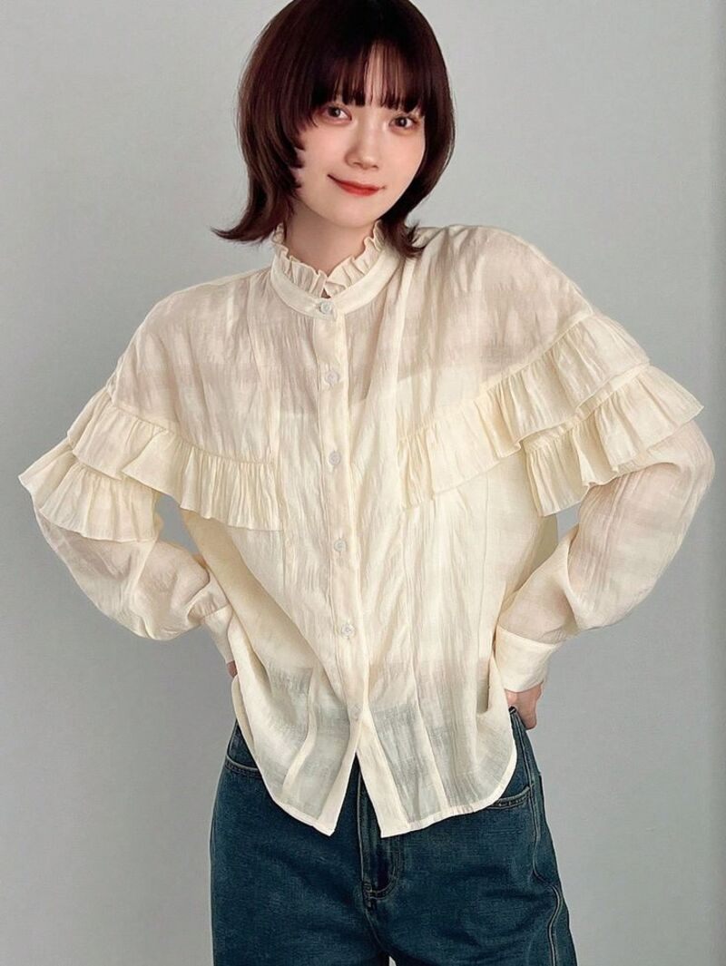 áo sơ mi không cổ