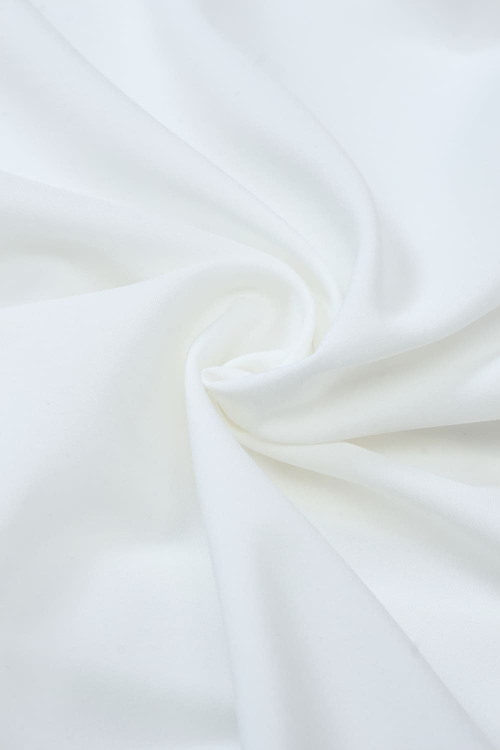 Áo sơ mi thô tuyết cổ tròn phối viền tay bồng