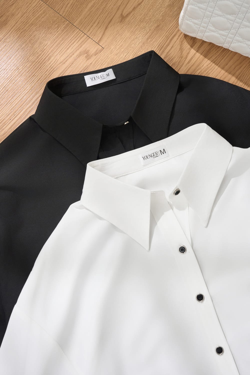 Áo sơ mi nữ Cardina vải thô tuyết cổ Đức dài tay dáng suông