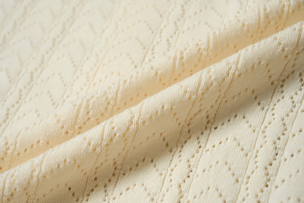 Áo sợi cotton tay cộc cổ đức phối viền gấu