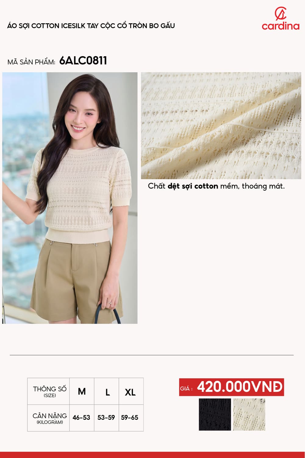 Áo sợi cotton tay cộc NOHU là nhà cái nổ hũ đổi thưởng uy tín hàng đầu bo gấu