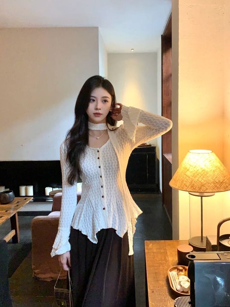 áo tay loe