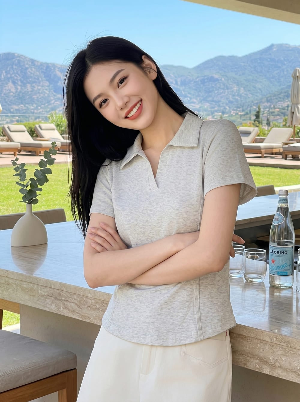 Áo cộc tay cổ polo