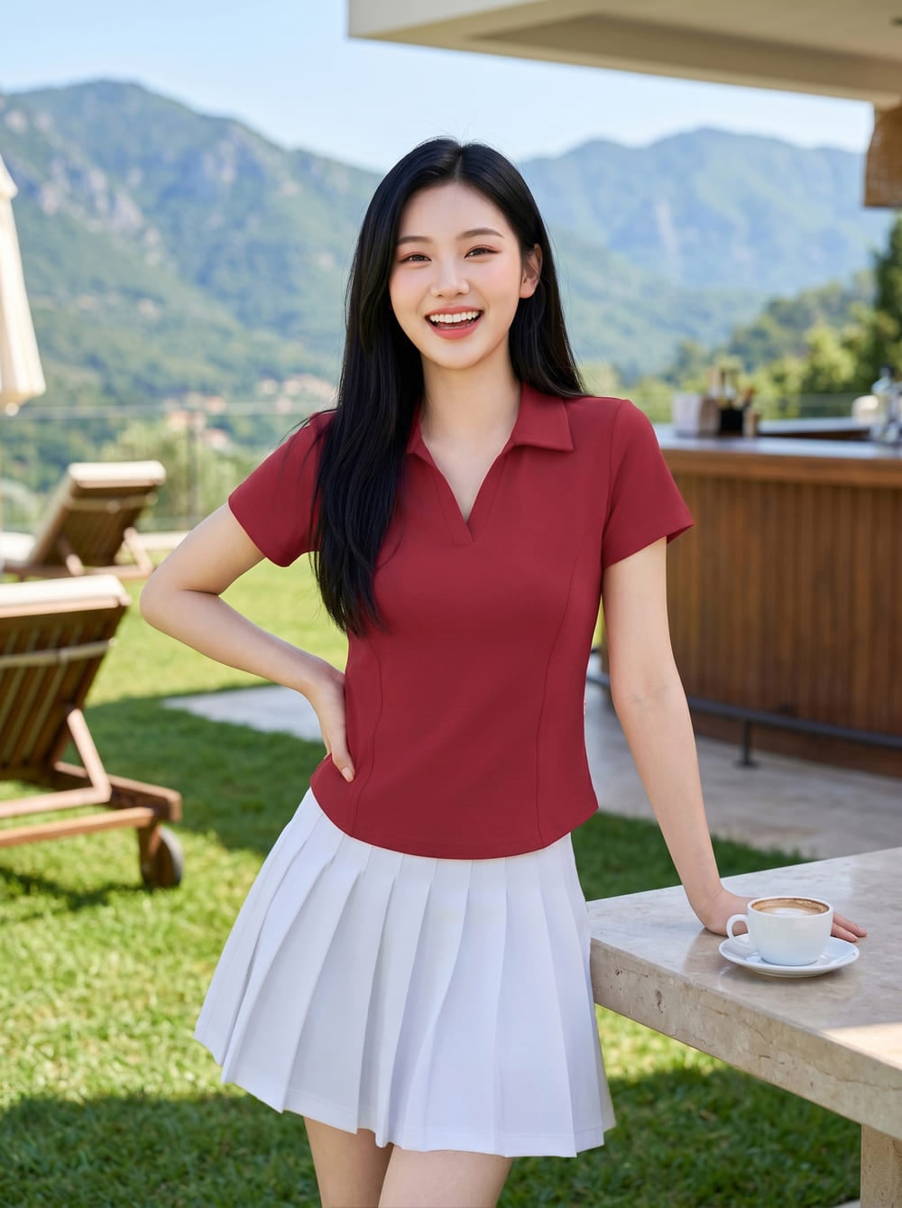 Áo cộc tay cổ polo
