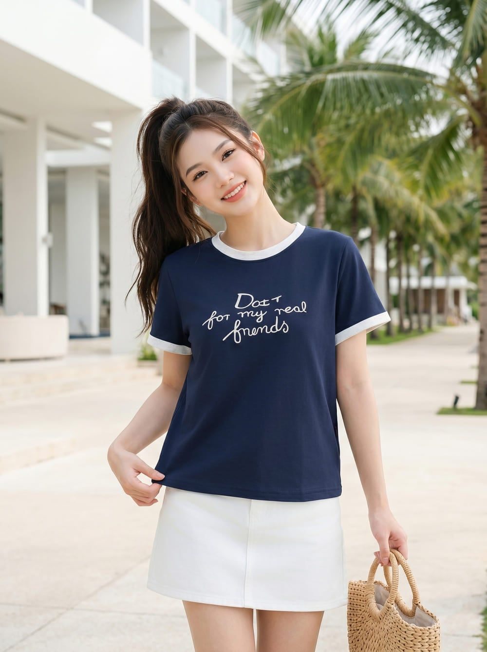 Áo thun đi biển – Item giải nhiệt mùa hè không thể thiếu trong vali