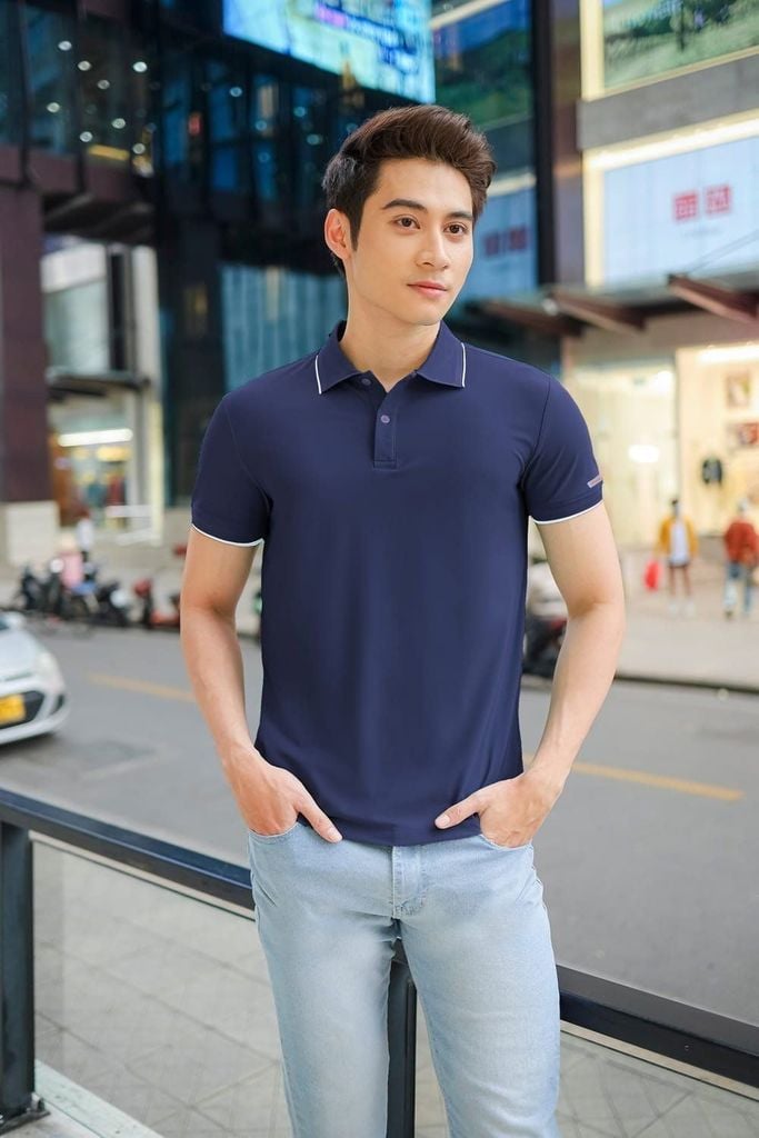 áo thun đồng phục có cổ
