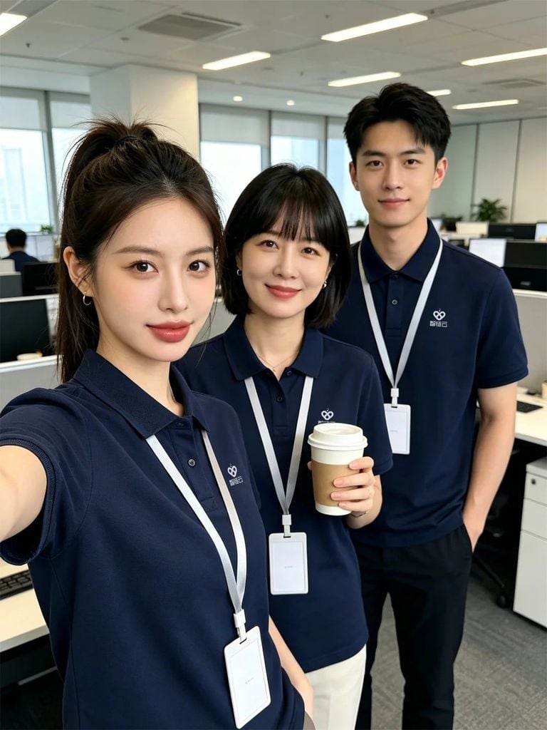 áo thun có cổ đồng phục