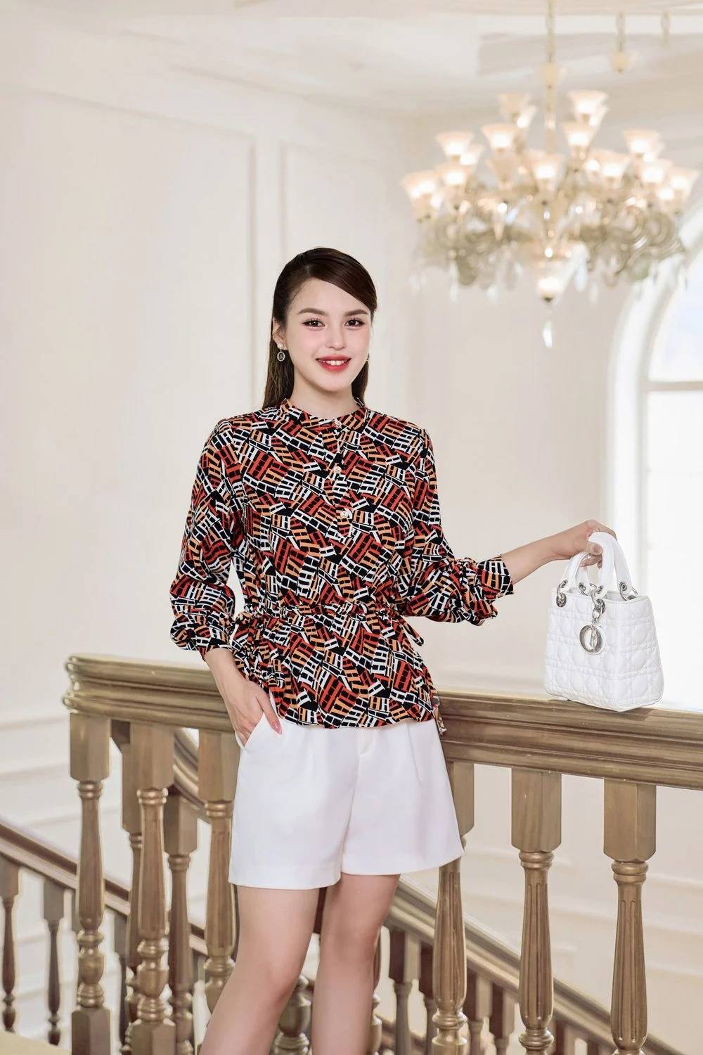các kiểu áo voan tuổi trung niên