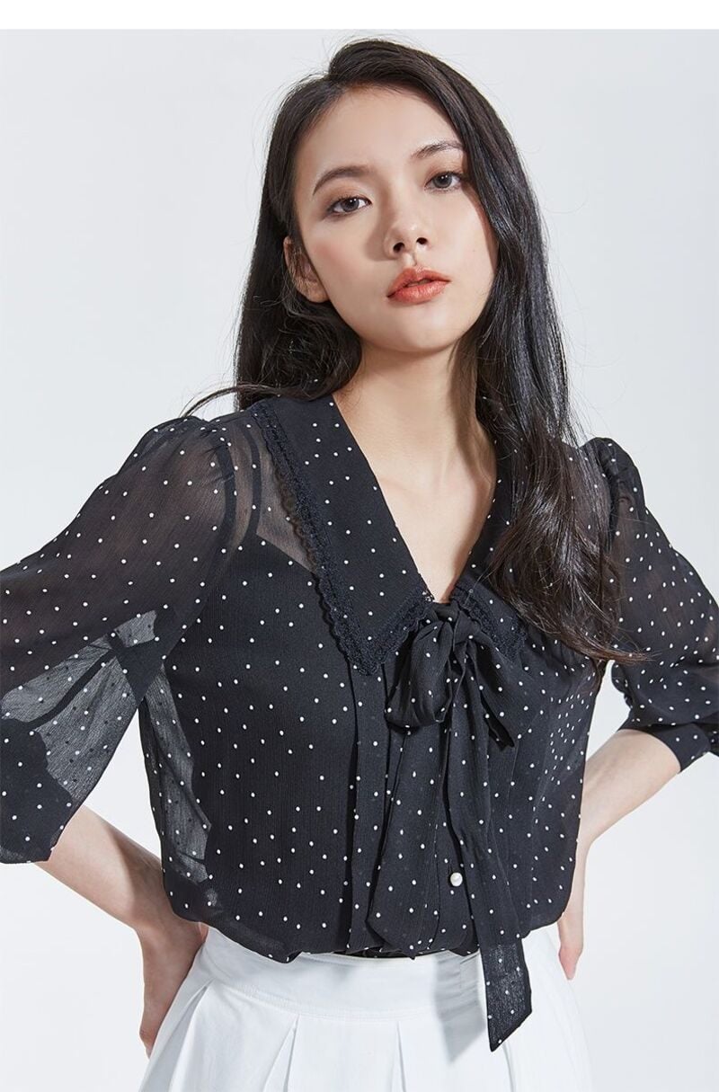 các kiểu áo voan tuổi trung niên