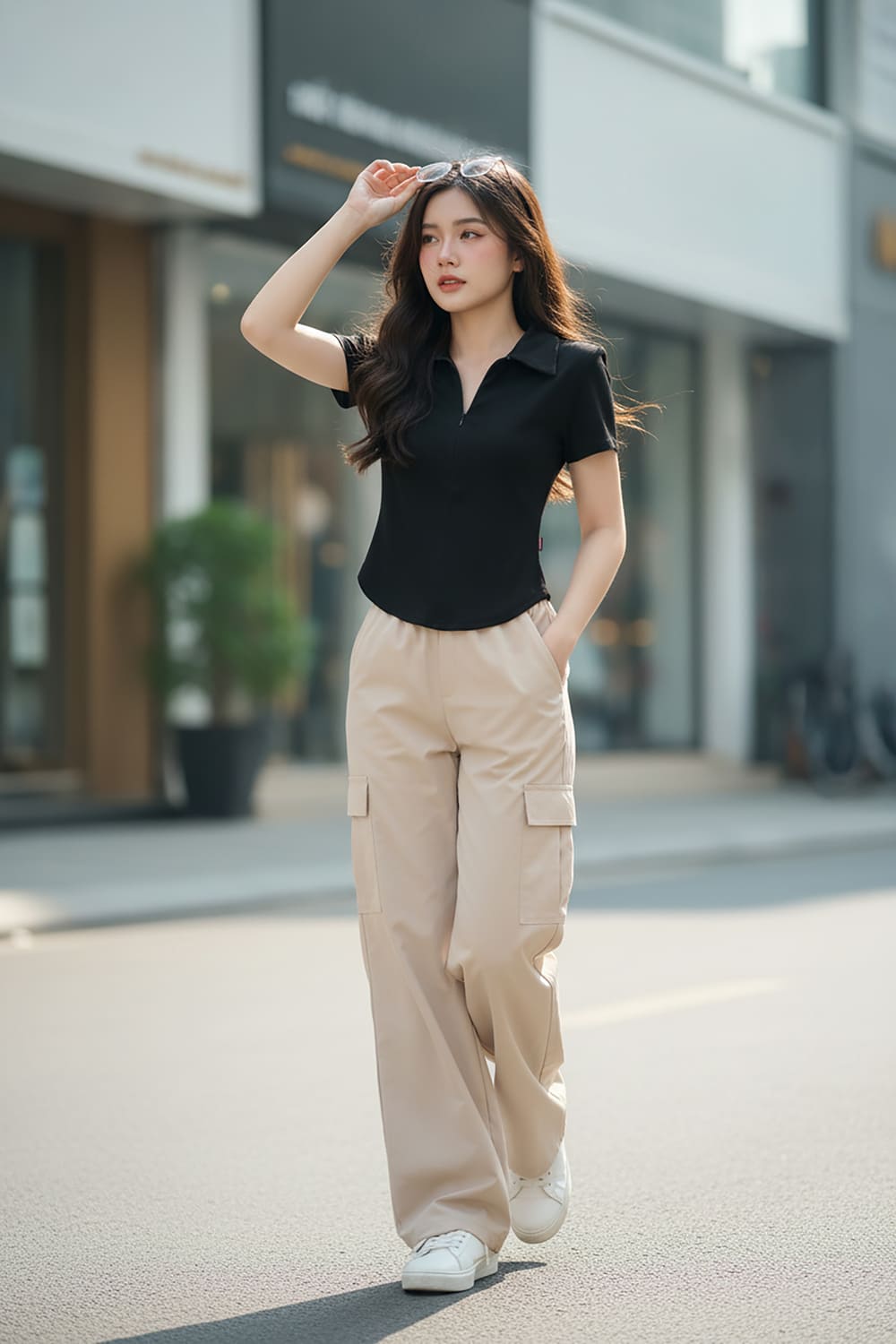 áo cotton zip
