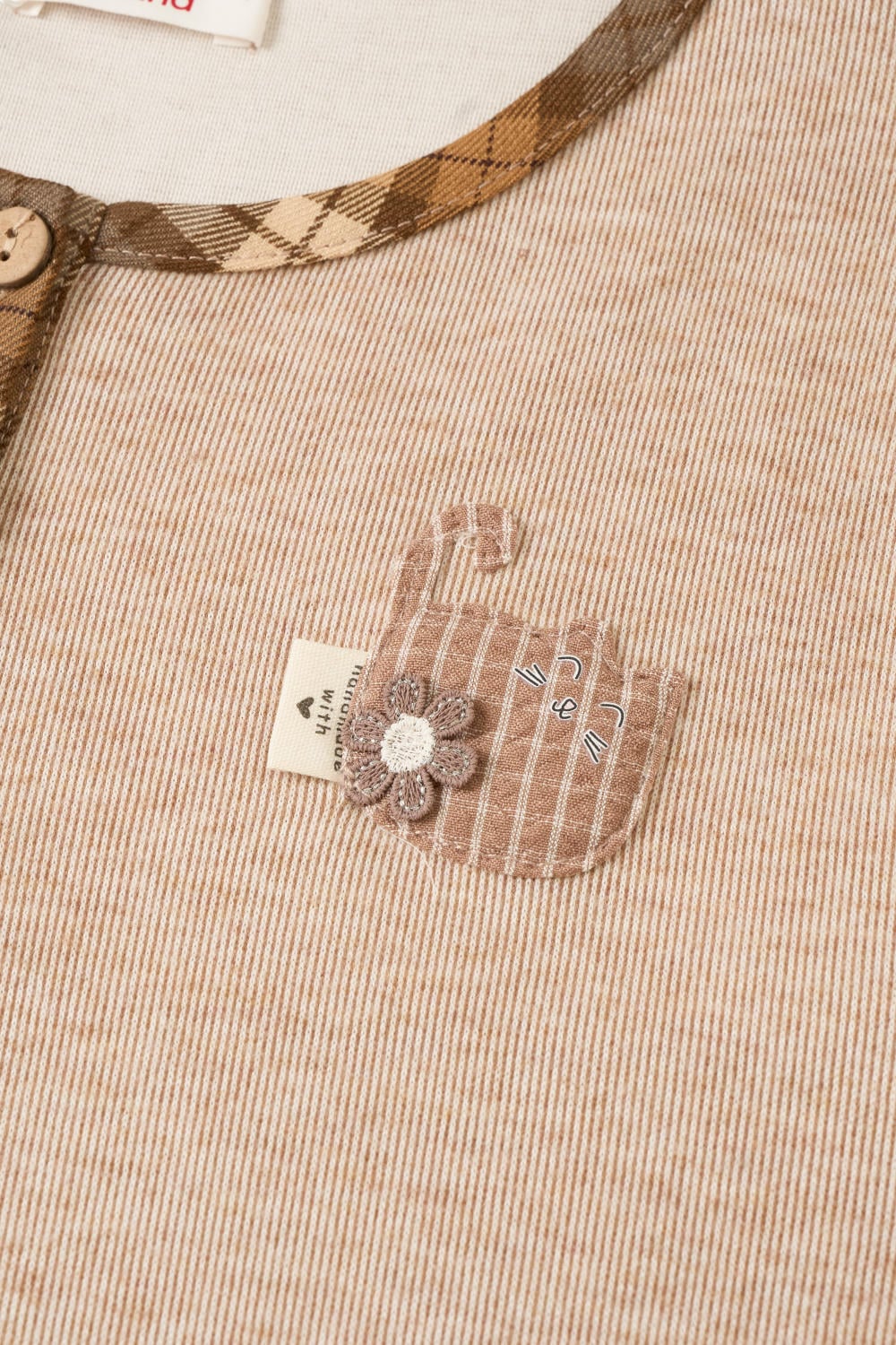 Bộ nỉ thu đông nữ chất nỉ lông cừu cổ trụ phối quần dạ kẻ