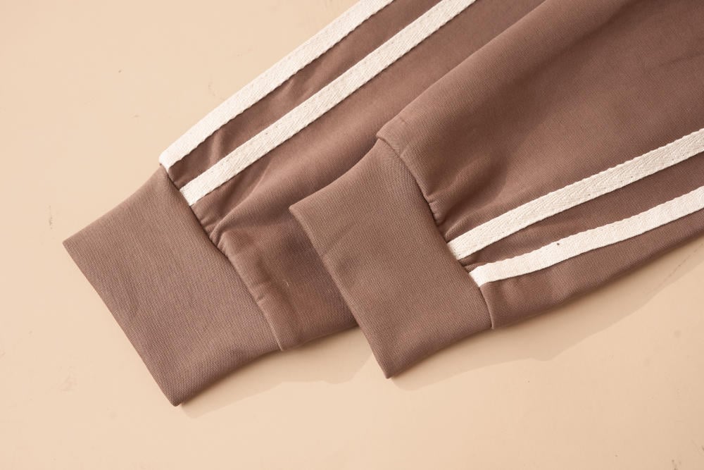 Áo khoác thể thao nữ vải Umi dáng vai chườm phối viền