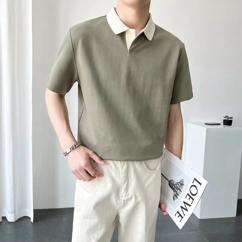 áo thun có cổ cho nam