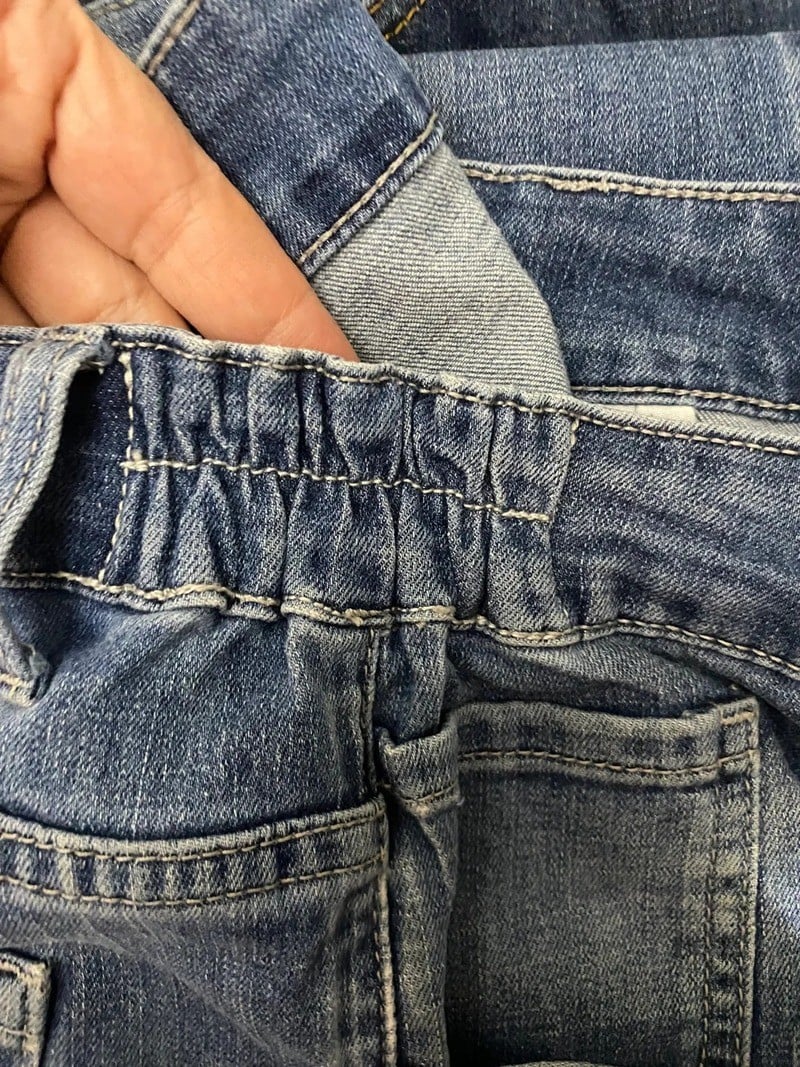 cách bóp eo quần jean