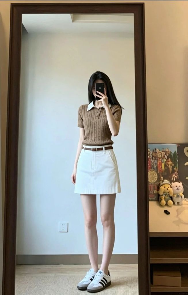 Cách mix đồ với giày thể thao nữ