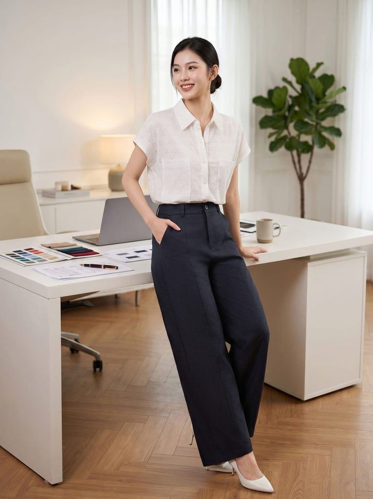 Cách phối đồ công sở