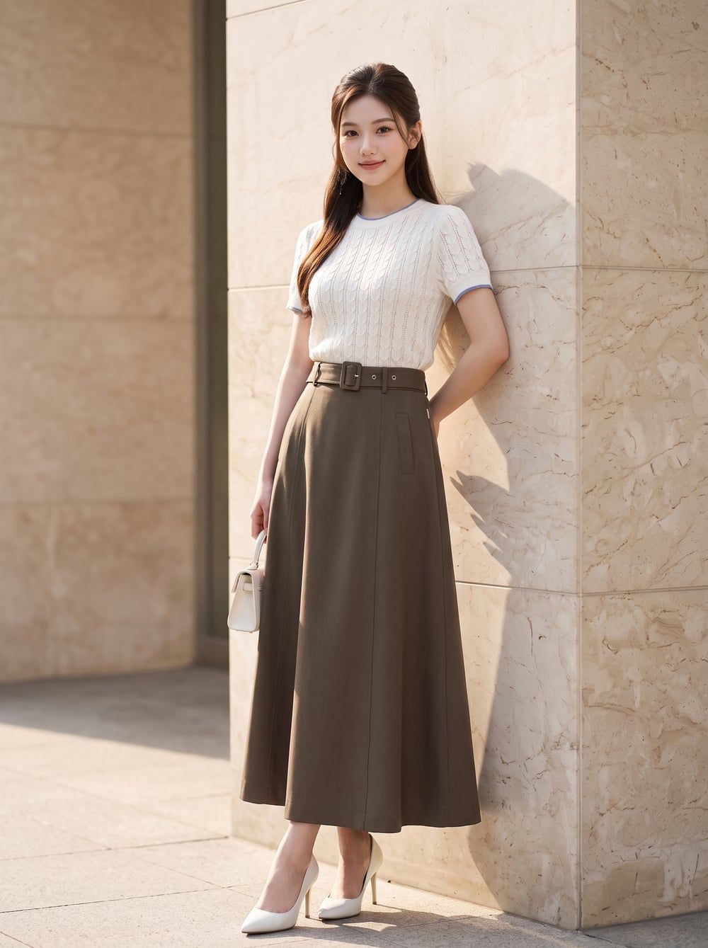 Cách phối đồ với chân váy