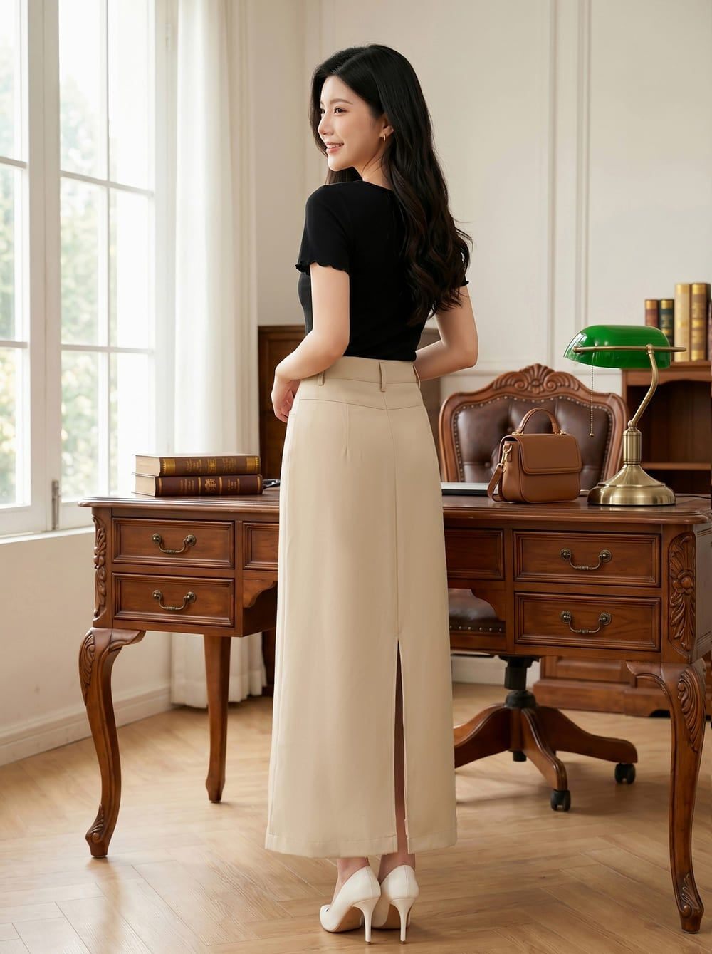 Cách phối đồ với chân váy