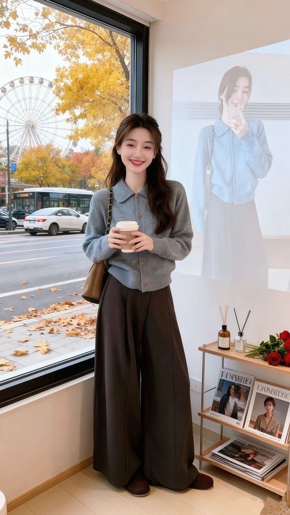 Cách phối quần tây nữ