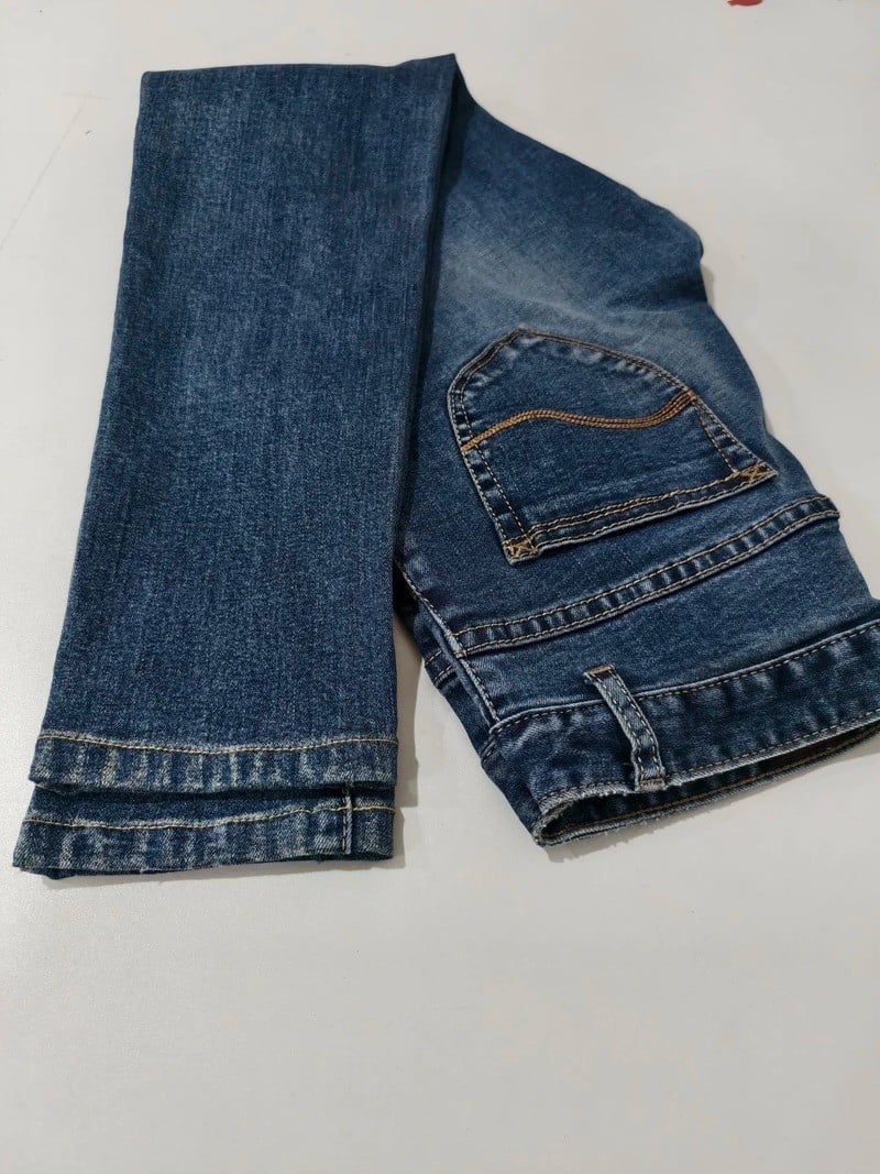 Cách sửa quần jean bị dài