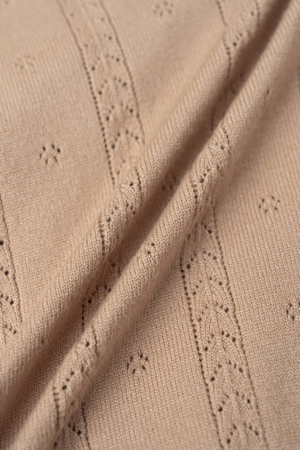 Áo len dệt họa tiết tay lỡ cổ khoá