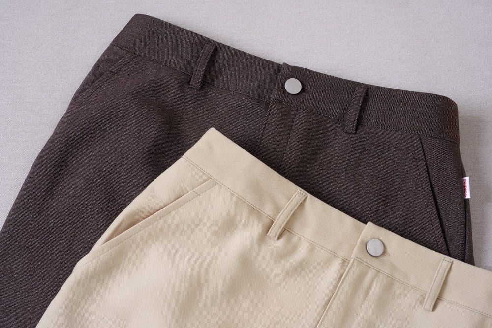 Chân váy Denim mềm dáng A dài xẻ sau thanh lịch