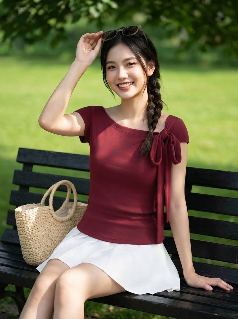Da ngăm nên mặc màu gì