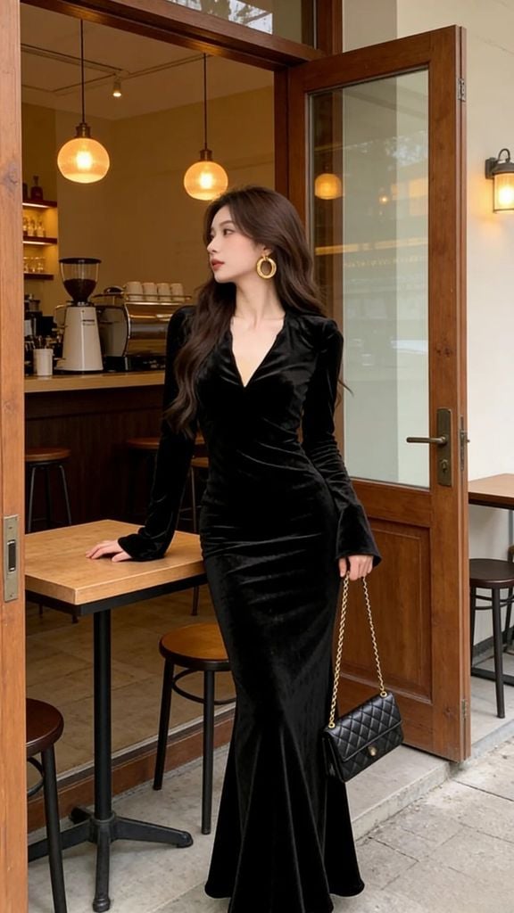 Đầm cổ điển