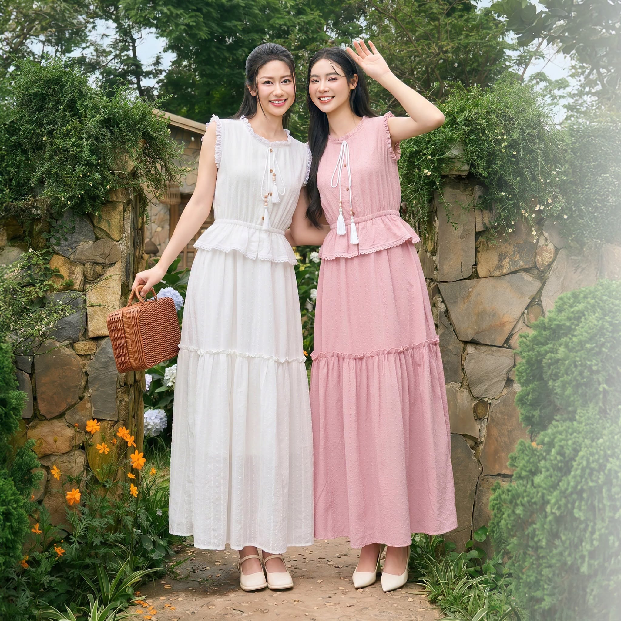 đầm maxi nữ