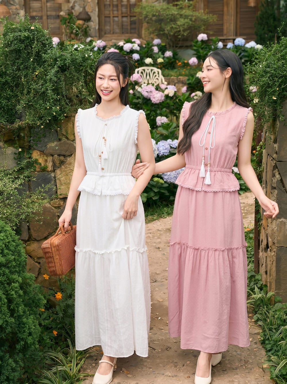 Đầm maxi sát nách NOHU là nhà cái nổ hũ đổi thưởng uy tín hàng đầu eo chun
